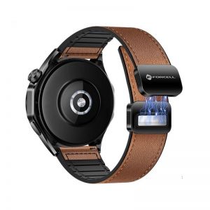 FORCELL F-DESIGN FS20 magnetna narukvica od eko koze za SAMSUNG Watch 20 mm braon