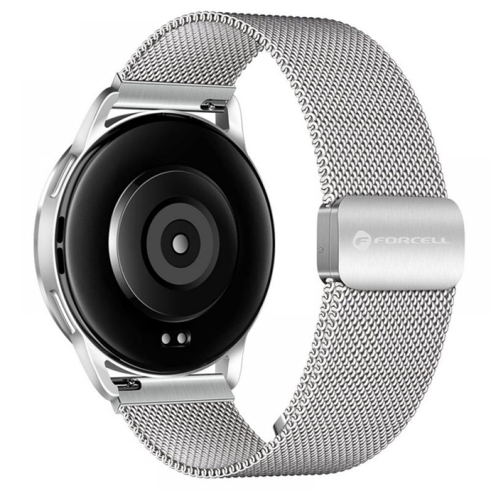 FORCELL F-DESIGN FS11 magnetna narukvica od nerdjajuceg celika za SAMSUNG Watch 22 mm srebrna