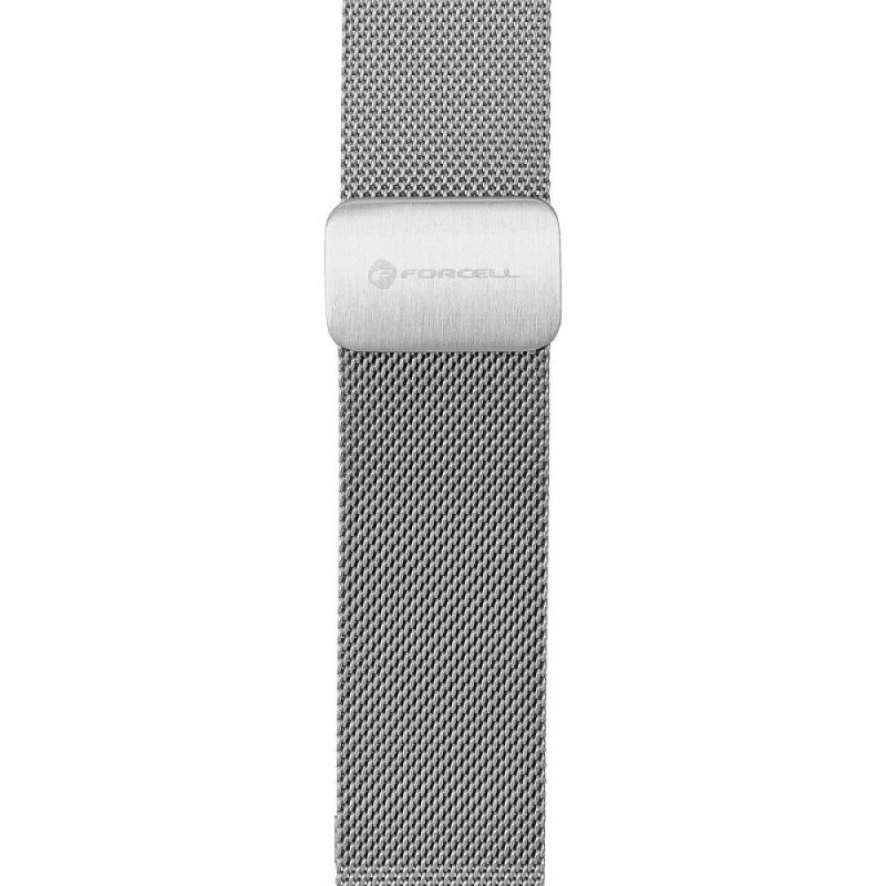 FORCELL F-DESIGN FS11 magnetna narukvica od nerdjajuceg celika za SAMSUNG Watch 22 mm srebrna