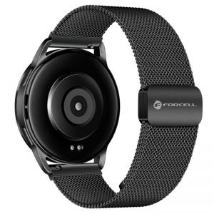 FORCELL F-DESIGN FS11 magnetna narukvica od nerdjajuceg celika za SAMSUNG Watch 22 mm crna