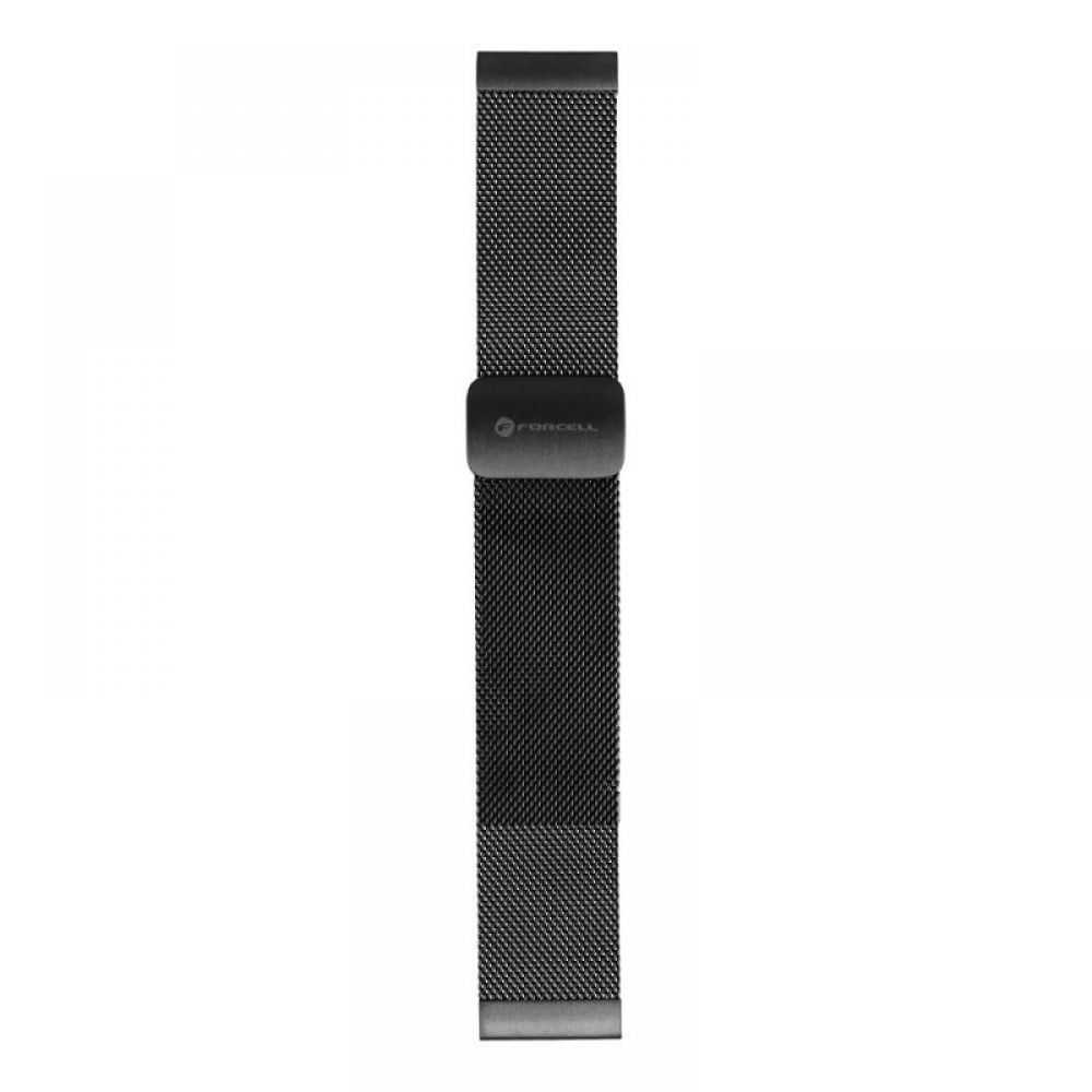 FORCELL F-DESIGN FS11 magnetna narukvica od nerdjajuceg celika za SAMSUNG Watch 22 mm crna