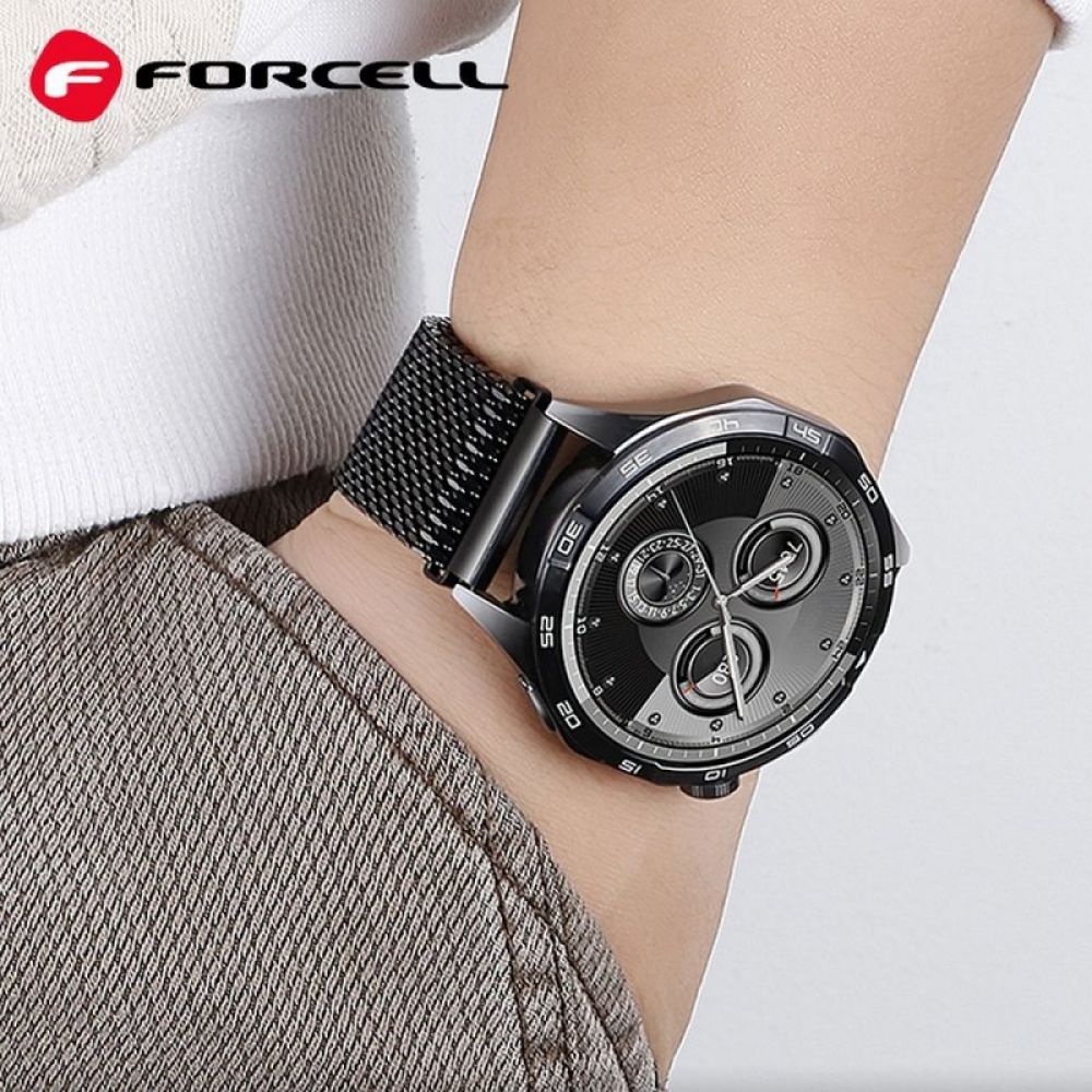 FORCELL F-DESIGN FS10 narukvica od nerdjajuceg celika za SAMSUNG Watch 22 mm zlatna