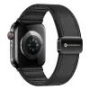 FORCELL F-DESIGN FA21 narukvica od ekoloske koze za APPLE Watch 38/40/41 mm crna