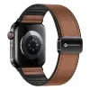 FORCELL F-DESIGN FA21 narukvica od ekoloske koze za APPLE Watch 38/40/41 mm braon