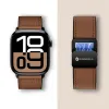 FORCELL F-DESIGN FA21 narukvica od ekoloske koze za APPLE Watch 38/40/41 mm braon