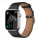 FORCELL F-DESIGN FA20 narukvica od ekoloske koze za APPLE Watch 42/44/45/49 mm crna