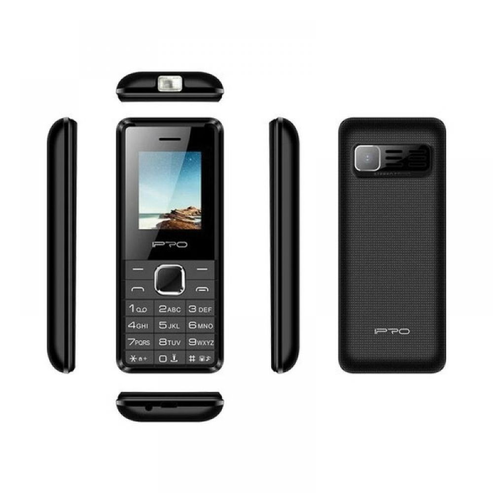 Mobilni telefon IPRO A18 GSM  / LCD / 800mAh / 32MB / 32MB / BT/ Wifi FM / Dual-SIM / 1.77'''' crni