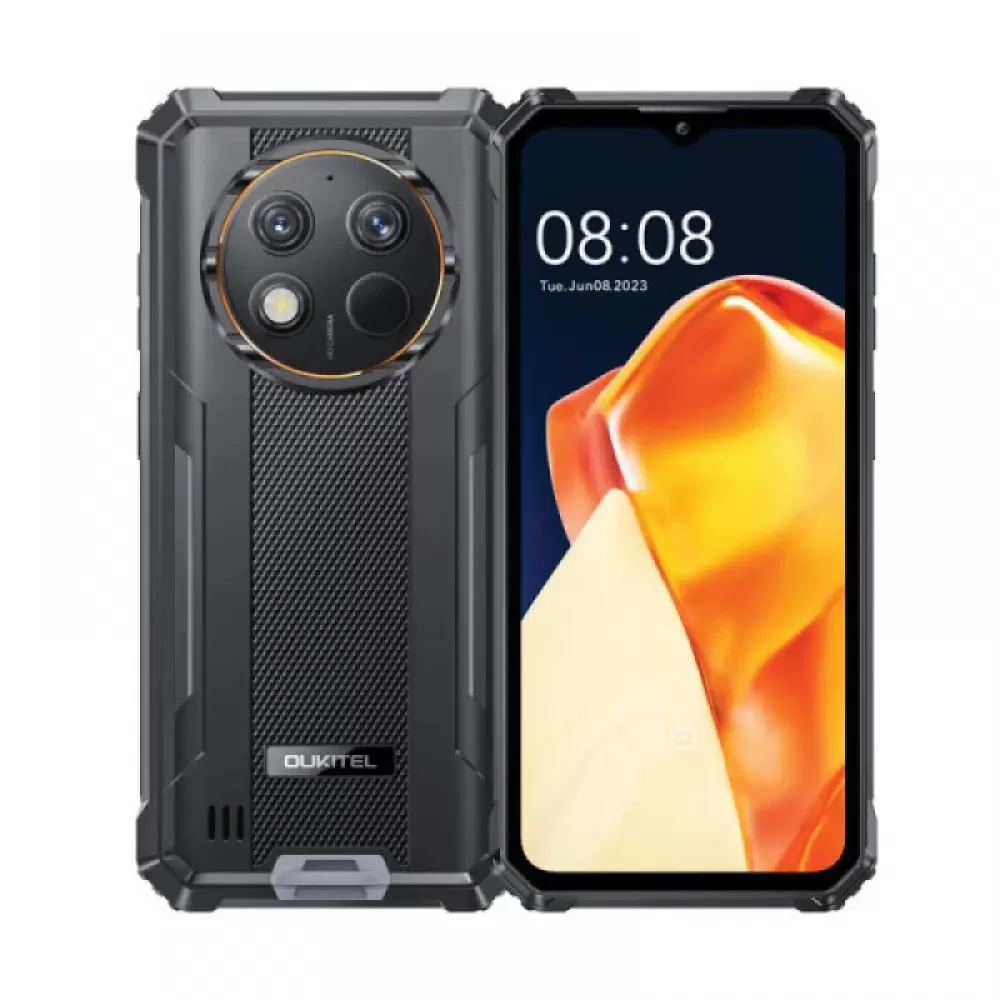 Mobilni telefon OUKITEL G1 Rugged Smartphone / 6+18GB / 256GB / 10600mAh / Android14 crni
