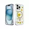 Futrola Luxury Flowers za iPhone 16 Pro Max (6.9) zlatna