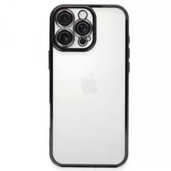 Futrola sa NIKLOVANIM OBODOM za Xiaomi Redmi Note 14 Pro 5G crna