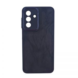 Futrola Leather sa Niklovanim obodom za Samsung A166 Galaxy A16 plava