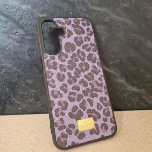 Futrola Leather Print za Samsung A566 Galaxy A56 crna
