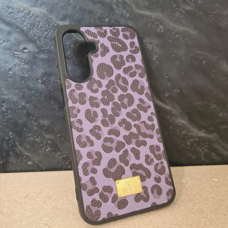 Futrola Leather Print za Xiaomi Redmi Note 14 Pro 5G crna
