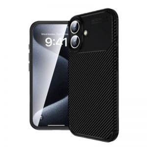 Silikonska futrola AUTO FOCUS LINE za Vivo V50 Lite crna