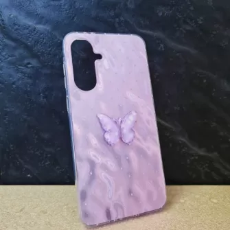 Futrola 3D HOLO Butterfly za Samsung A166 Galaxy A16 lila