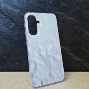 Futrola 3D HOLO Butterfly za Samsung A166 Galaxy A16 srebrna