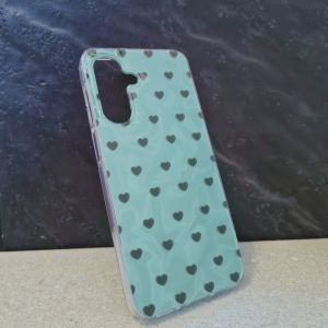 Futrola Sedef Heart za Samsung A556 Galaxy A55 plava