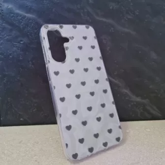 Futrola Sedef Heart za Samsung A266 Galaxy A26 srebrna