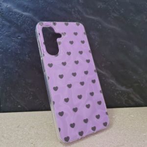 Futrola Sedef Heart za Samsung A266 Galaxy A26 lila