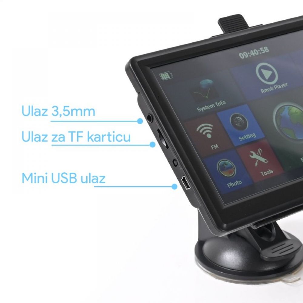 GPS Navigacija X20-2 JWD 7 inca 8GB crna