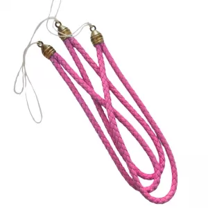Privezak za telefon KOZNI roze