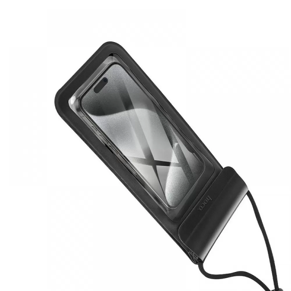 Vodootporna maska za mobilni telefon Hoco IP68 240 x 120 x 15 mm HX53 crna