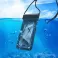 Vodootporna maska za mobilni telefon Hoco IP68 240 x 120 x 15 mm HX53 crna