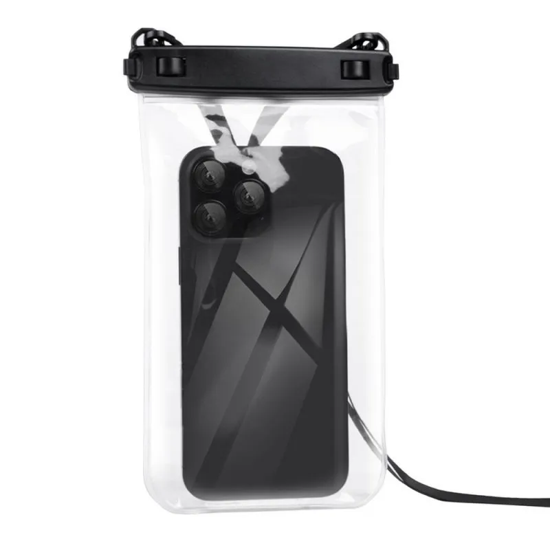 Vodootporna maska za mobilni telefon Hoco IP68 222 x 125 x 21 mm HX52 providna