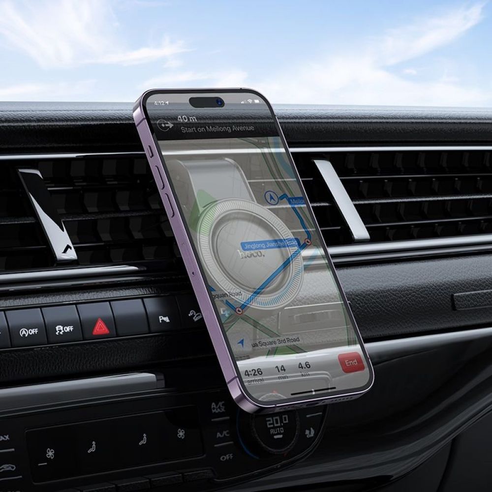 HOCO magnetni drzac za automobil za ventilacioni otvor H59 crni