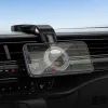 HOCO magnetni drzac za automobil za centralnu konzolu H71 crni metalik sivi