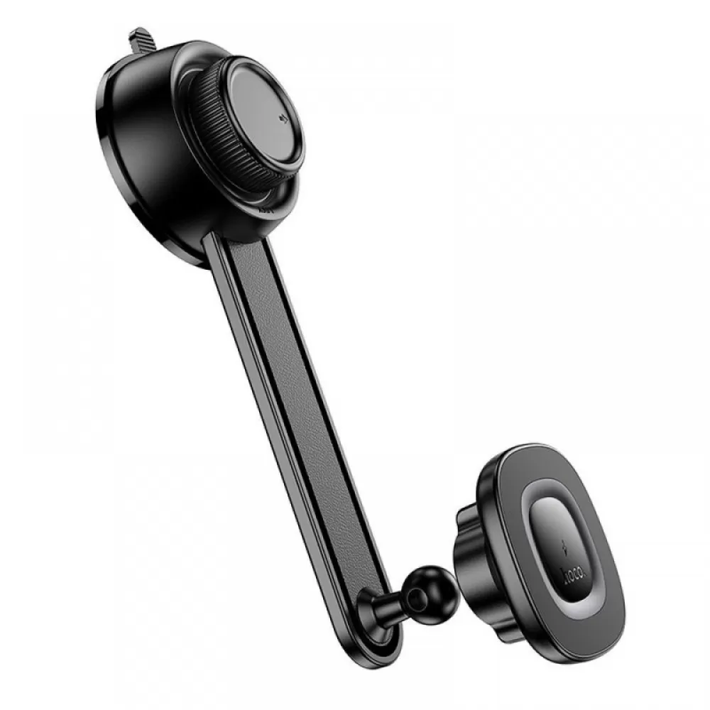 Auto drzac za telefon indukciona Hoco 15W centralna konzola HW31 crni