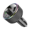 HOCO auto transmiter FM bluetooth 2 x USB A + Type C PD QC3.0 30W E82 crni