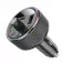 HOCO auto transmiter FM bluetooth 2 x USB A + Type C PD QC3.0 30W E82 crni