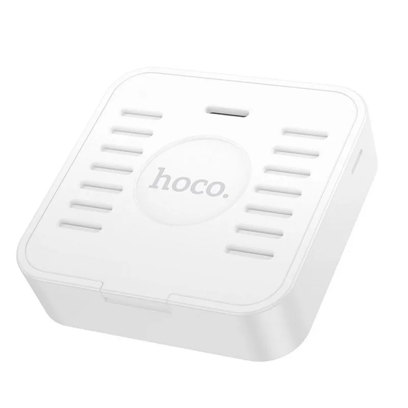 HOCO elektronski sat sa higrometrom i termometrom HX40 bela boja