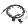 zicane slusalice HOCO Dzek 3,5 mm sa mikrofonom M110 metalik sive