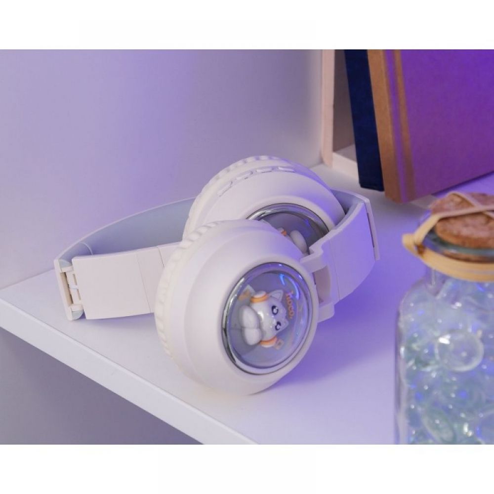 HOCO bezicne slusalice bluetooth W50 bele