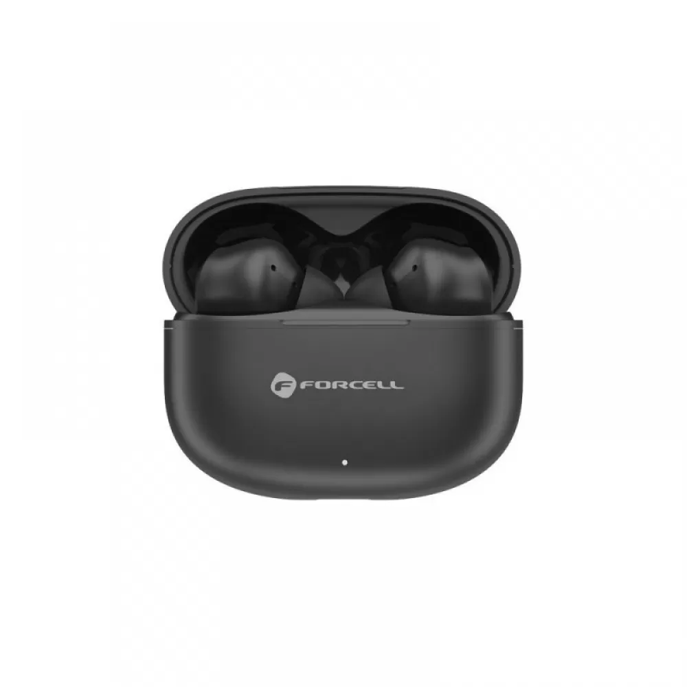 FORCELL F-AUDIO Bass Engine bezicne slusalice bluetooth TWS ANC + ENC + TUYA APP crne