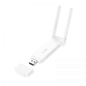 Prenosni bezicni ruter USB A Hoco WiFi HI40 beli