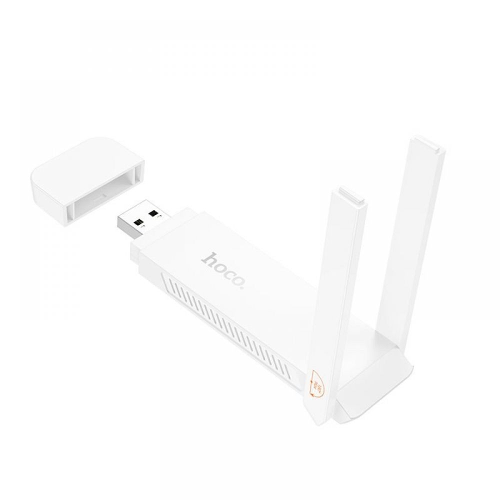 Prenosni bezicni ruter USB A Hoco WiFi HI40 beli