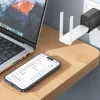 Prenosni bezicni ruter USB A Hoco WiFi HI40 beli
