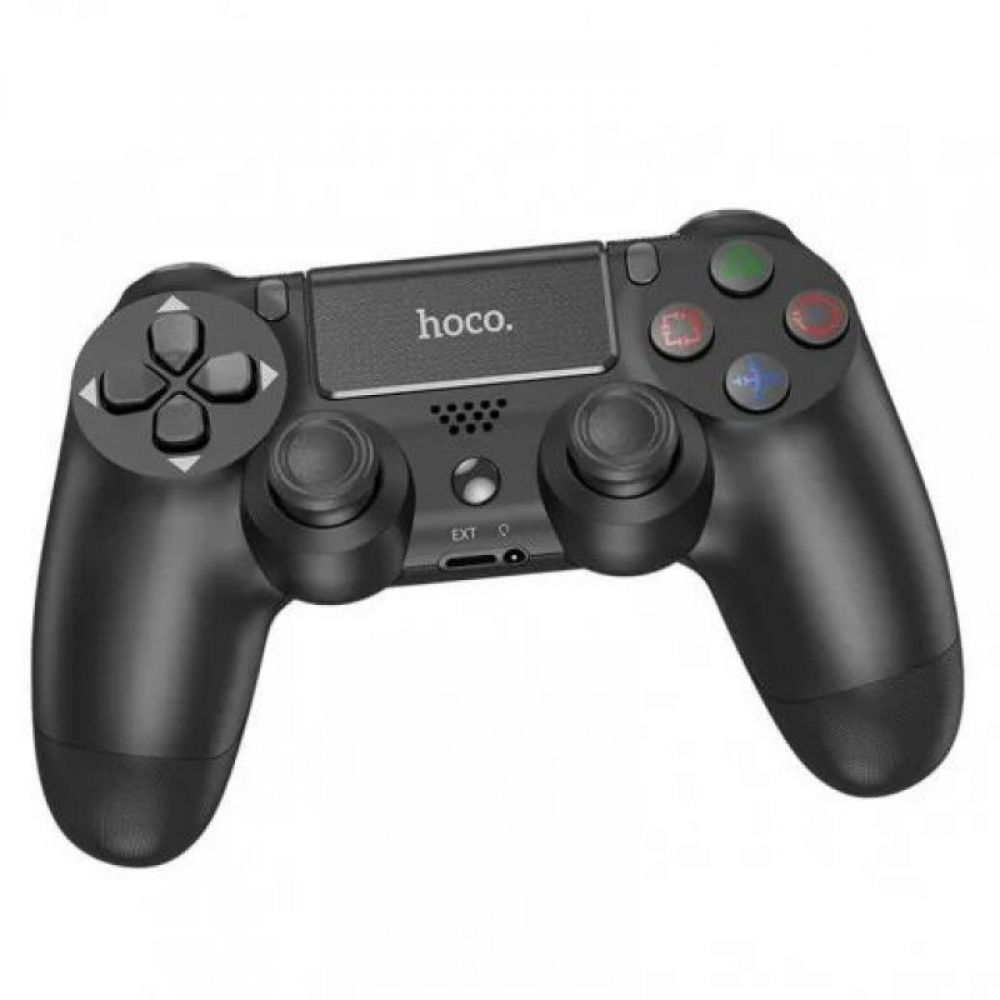 Bezicni gamepad kontroler (dzojstik) za PS4 / PS3 Hoco DGM01 crni
