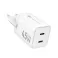 FORCELL F-ENERGY Mini GaN III VT-36B putni punjac sa 2 x Type C prikljuccima, PD QC4.0 45W beli