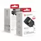 FORCELL F-ENERGY GaN III VT-R7 putni punjac sa uvlacivim kablom Type C i 1x Type C, 1x USB A prikljuccima za punjenje PD QC4.0 3A 70W sivi