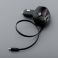 FORCELL F-ENERGY Alu auto punjac sa uvlacivim kablom Type C i Type C + USB A prikljuccima PD QC4.0 SFC2.0 3A 75W crni