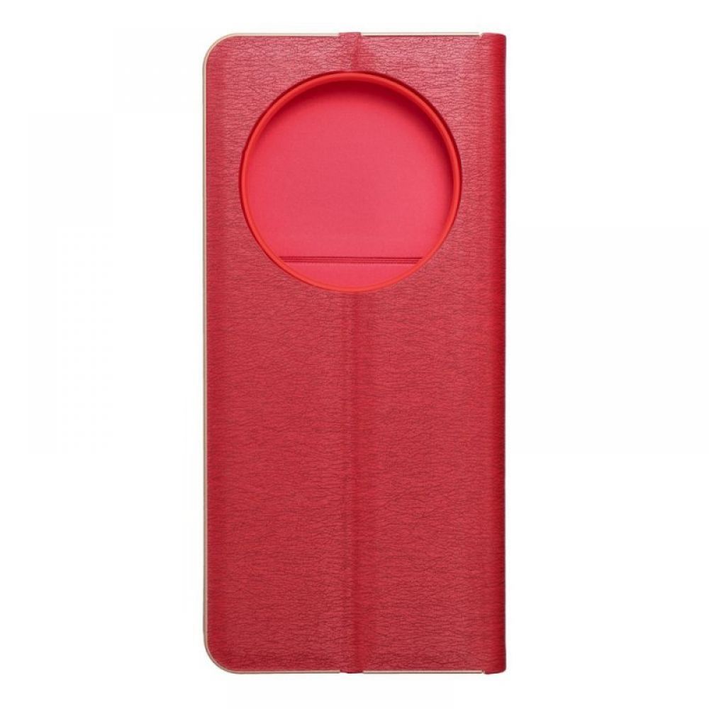 Futrola flip LUNA BOOK GOLD za XIAOMI Redmi 14C crvena