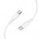 Kabl USB C na USB C Hoco 3A 60W 1 m X120 beli