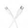 Kabl USB C na USB C Hoco 3A 60W 1 m X120 beli