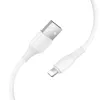 Kabl USB C na Lightning Hoco PD 27W 1 m X120 beli