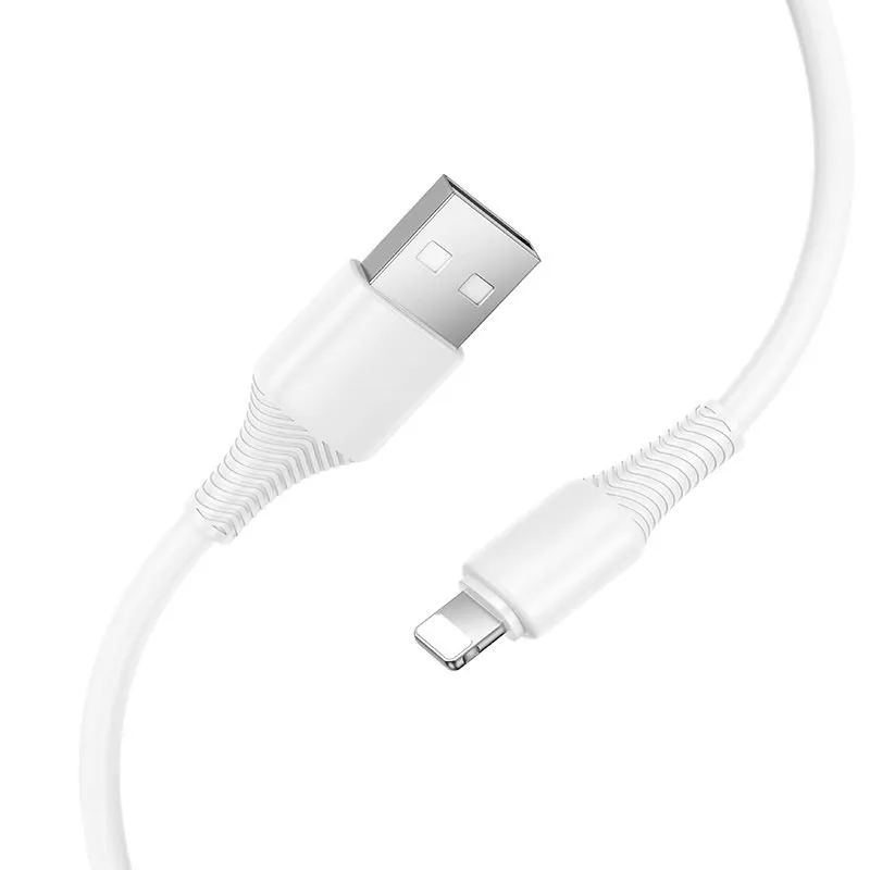 Kabl USB C na Lightning Hoco PD 27W 1 m X120 beli