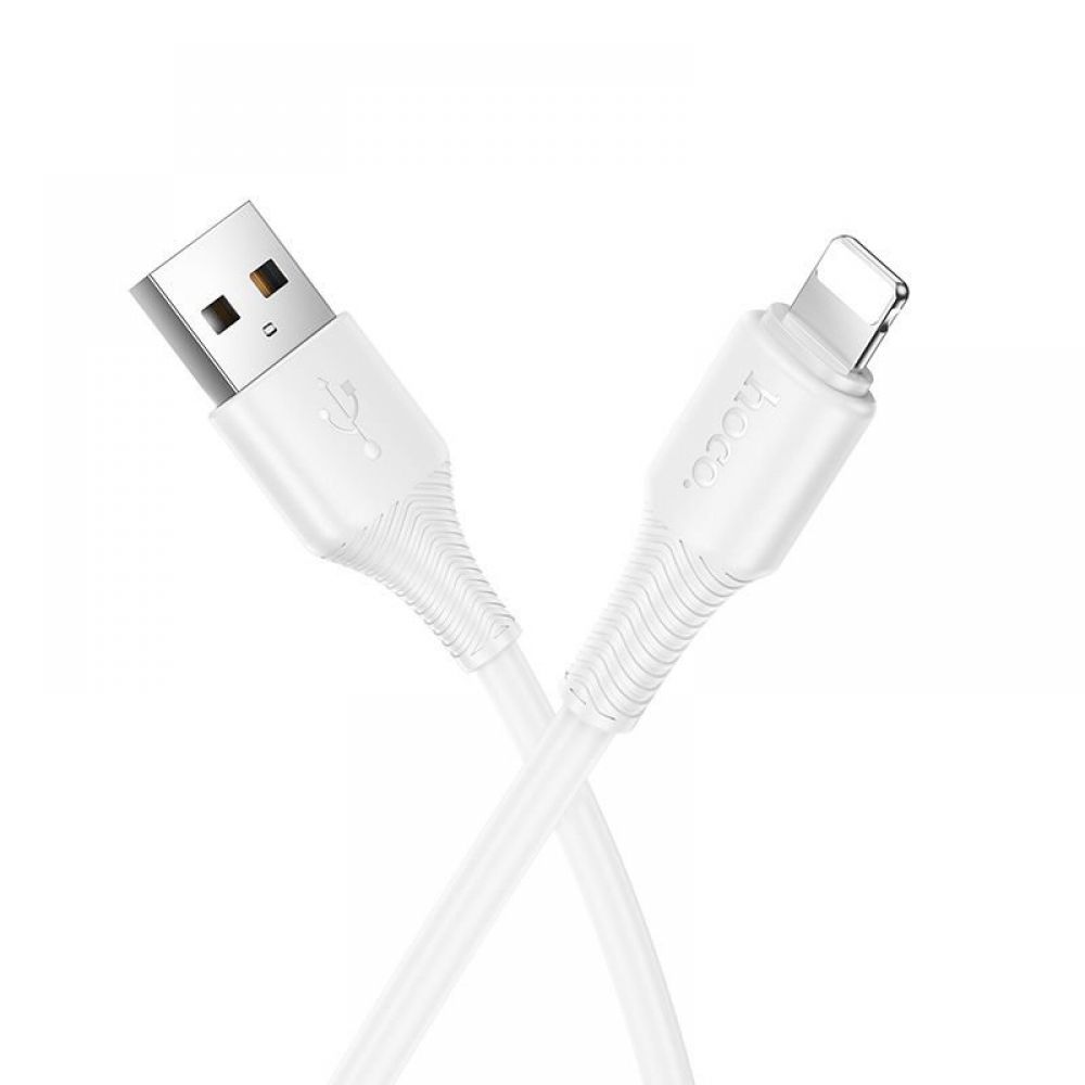 Kabl USB C na Lightning Hoco PD 27W 1 m X120 beli